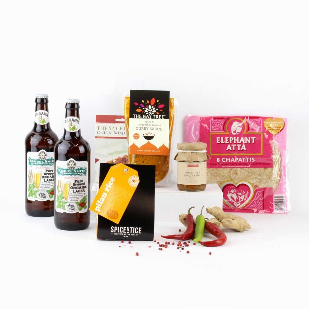 Hinchliffe's Curry & Beer Lover's Hamper